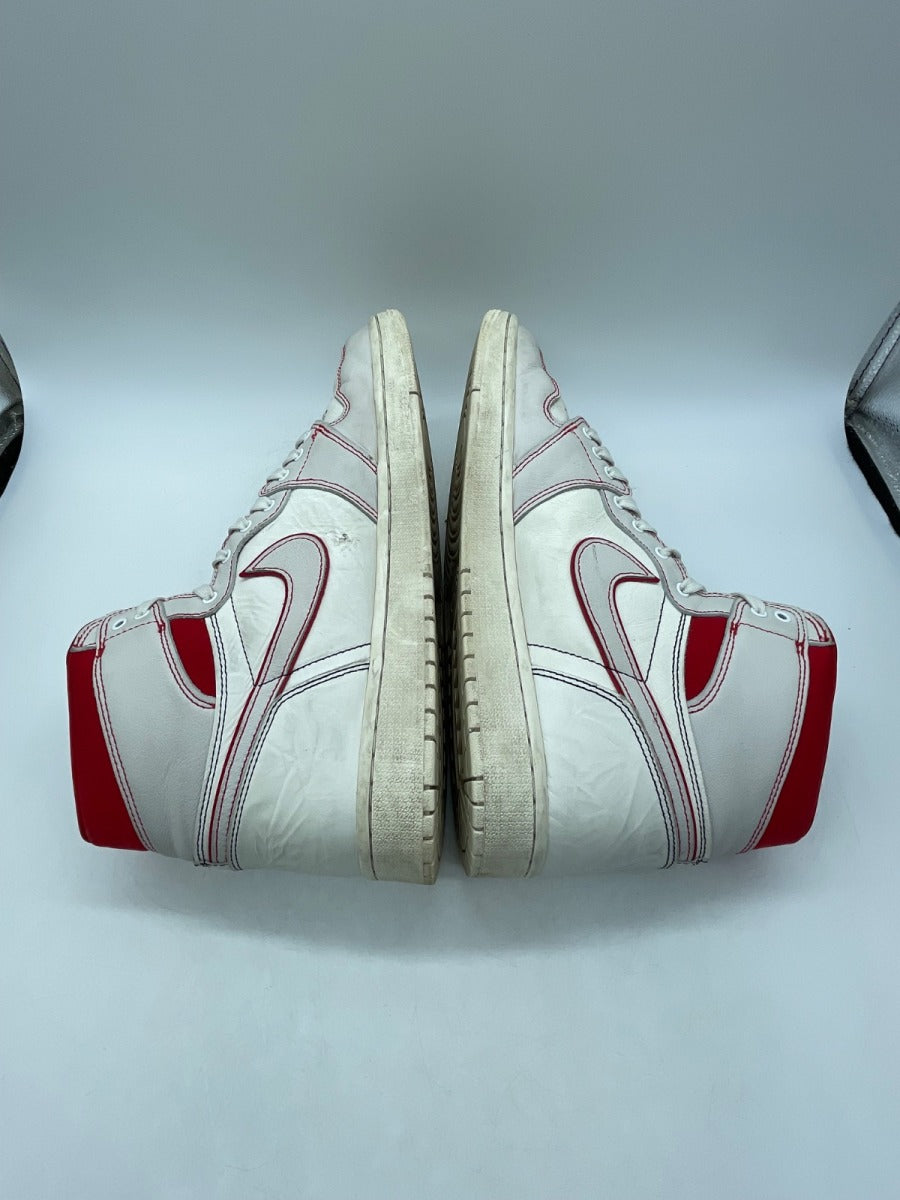 Jordan 1 Retro High Phantom Gym Red 12 (Moderately Worn Pre-Owned)JordanSail/Black-Phantom-Gym Red-University Red - Image 6