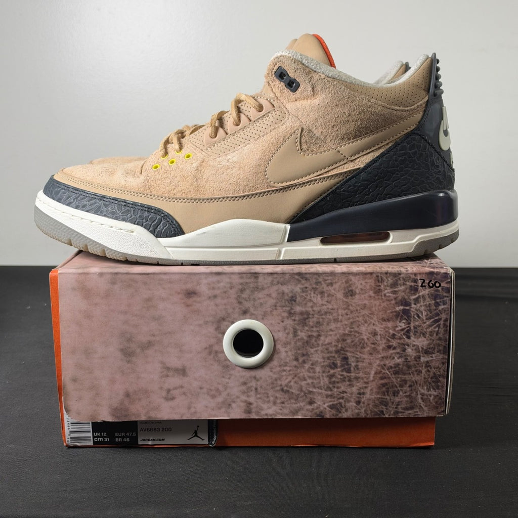 Jordan 3 Retro JTH Bio Beige (Size 13) - Image 3
