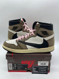 Jordan 1 Retro High OG SP Travis Scott Mocha 11 (Moderately Worn Pre-Owned) - Image 1