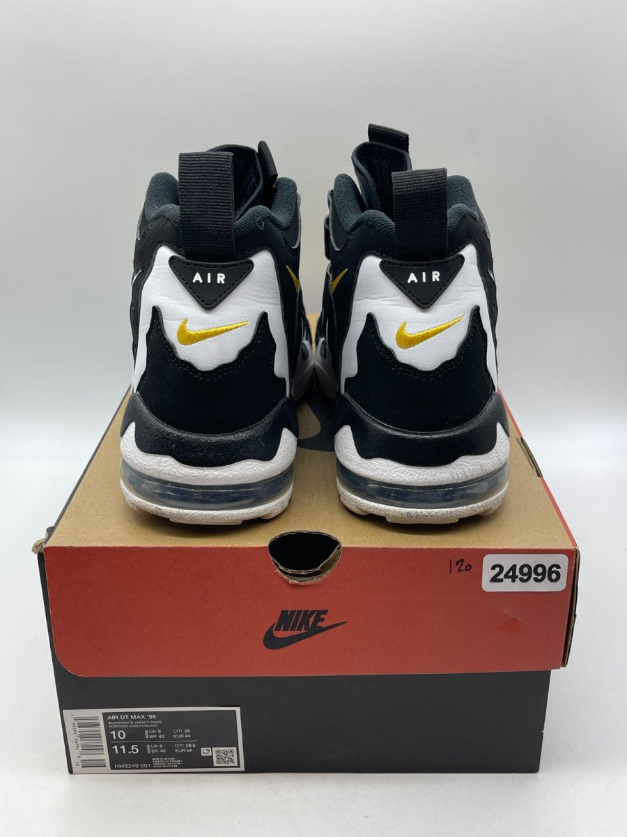 Nike Air DT Max '96 Black White (2024) 10 (Moderately Worn Pre-Owned)NikeBlack/White/Varsity Maize - Image 3