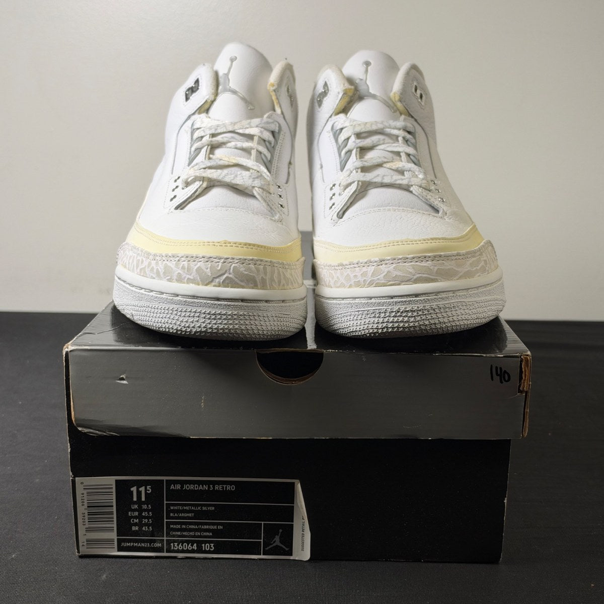 Jordan 3 Retro Pure Money (Size 11.5) - Image 2
