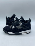 Jordan 4 Retro White Thunder 9.5 (Moderately Worn Pre-Owned)JordanBlack/White/Black - Image 1