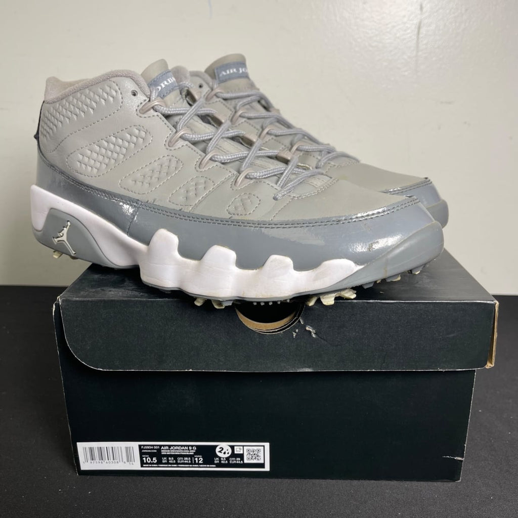 Jordan 9 Retro Low Golf Cool Grey (Size 10.5) - aux