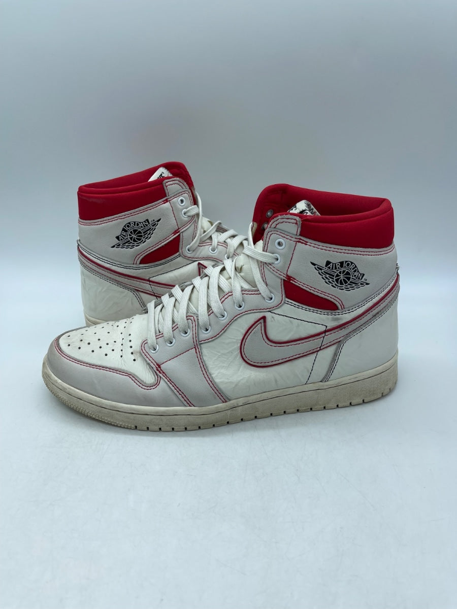 Jordan 1 Retro High Phantom Gym Red 12 (Moderately Worn Pre-Owned)JordanSail/Black-Phantom-Gym Red-University Red - Image 1