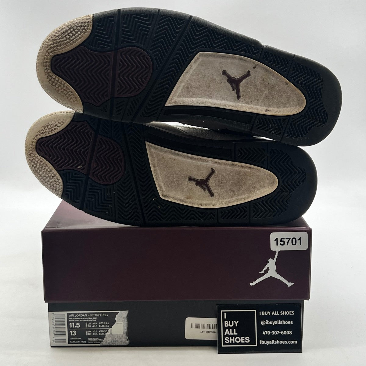 Jordan 4 Retro PSG Paris Saint-Germain - Image 8