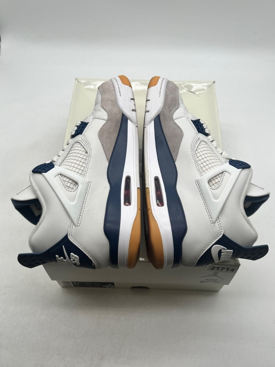 Jordan 4 Retro SB Navy 9.5 (Lightly Worn Pre-Owned) - Image 9