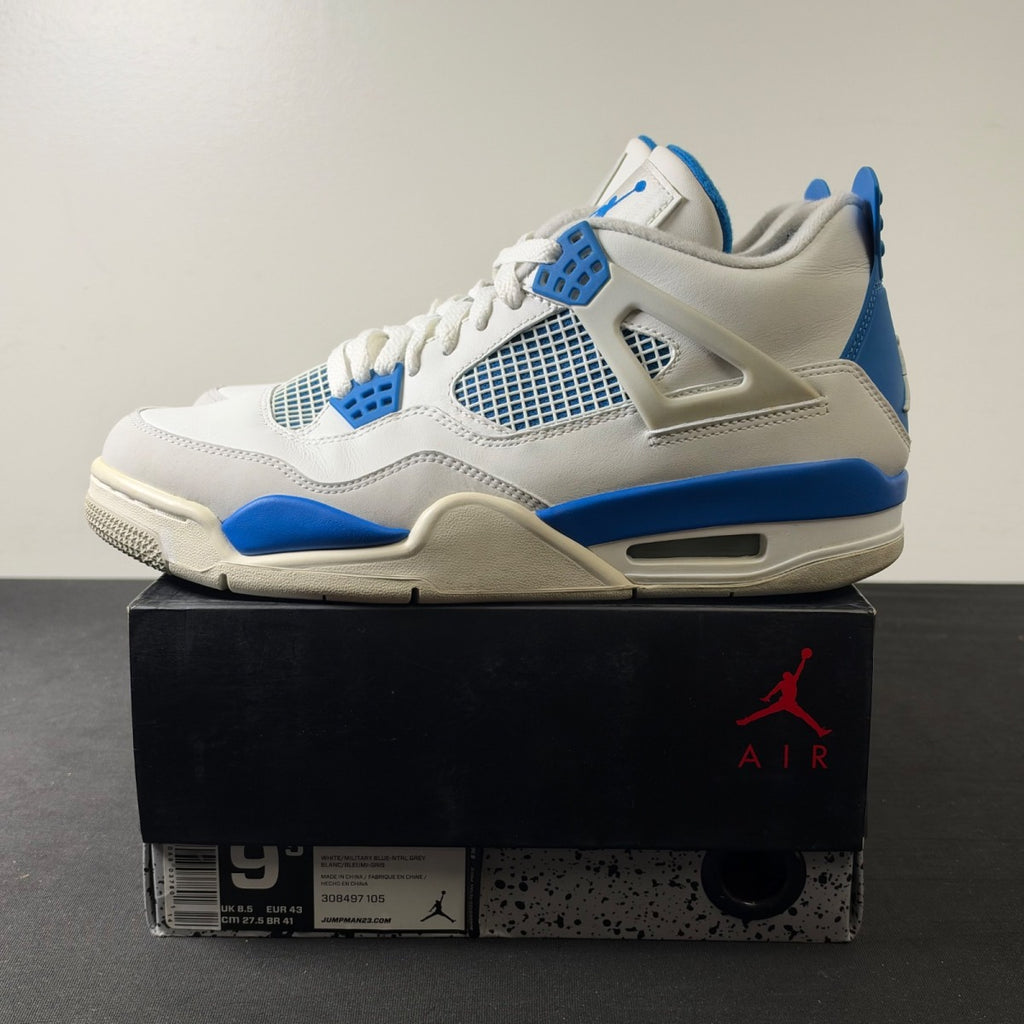Jordan 4 Retro Military Blue (2012) (Size 9.5) - Image 3