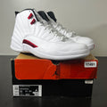Jordan 12 Retro Twist 11 (Lightly Worn Pre-Owned)JordanWhite/Black-University Red - Image 1