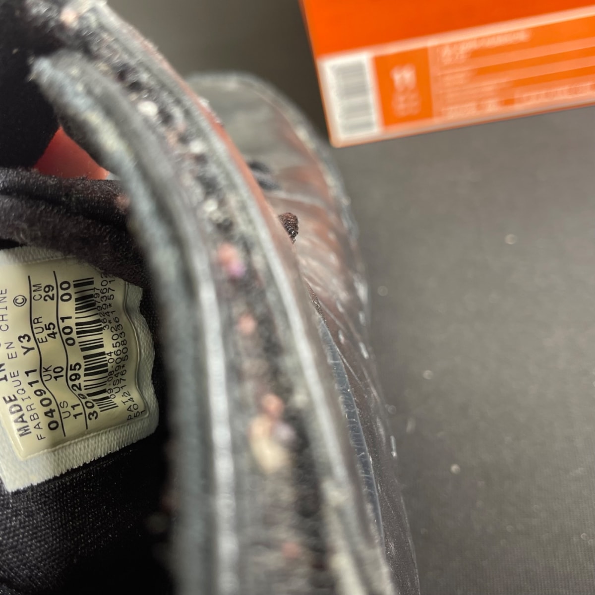 Nike Air Zoom Huarache 2K4 OT 'Black Silver' (Size 11) - Image 6