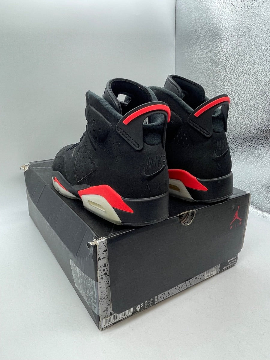 Jordan 6 Retro Black Infrared (2019) 9.5 (Moderately Worn Pre-Owned)JordanBlack/Infrared - Image 4