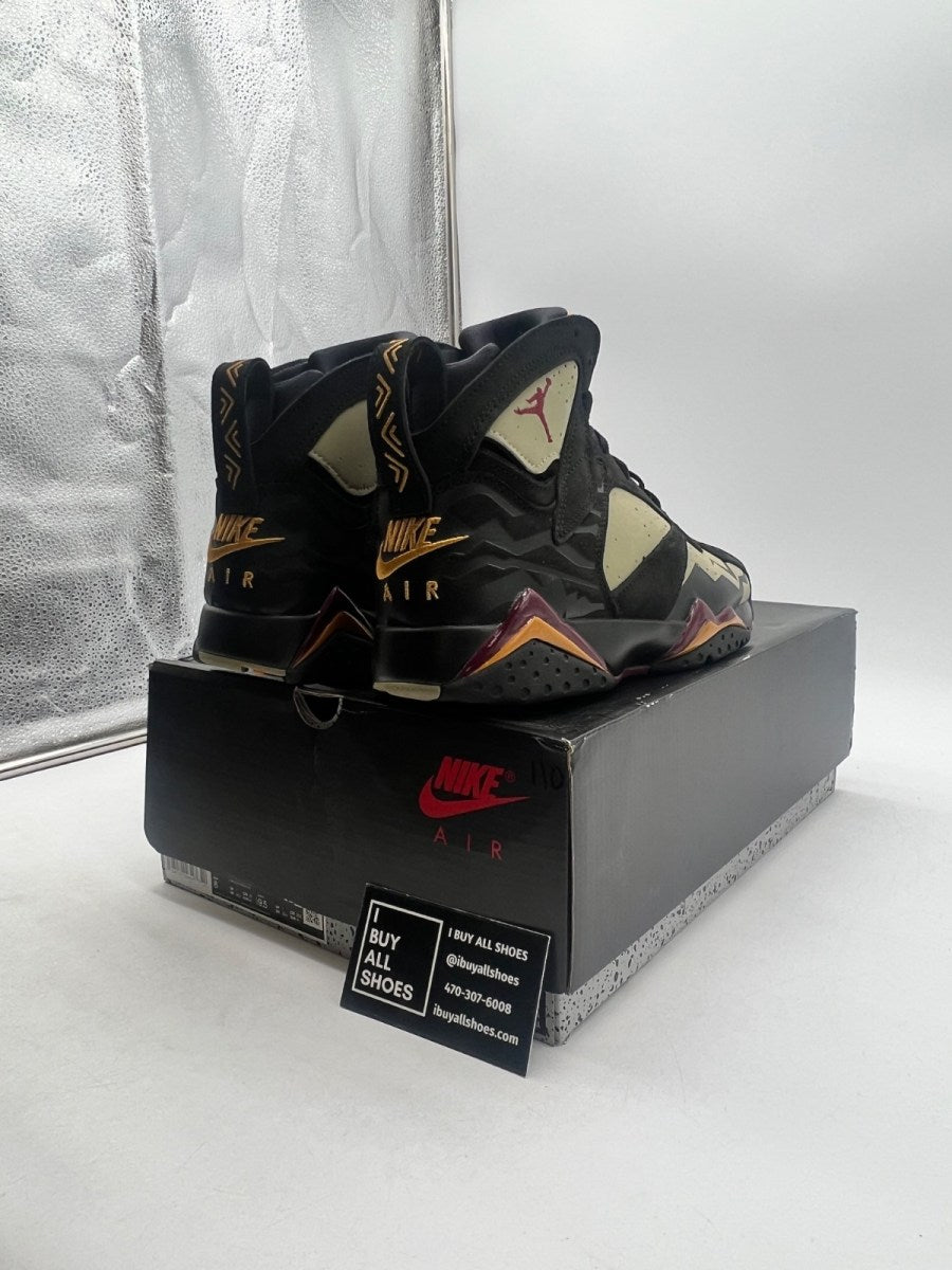 Jordan 7 Retro Black Olive 8 (Lightly Worn Pre-Owned) - Image 5