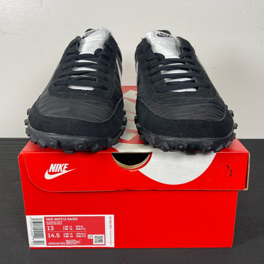 Nike Waffle Racer 'Black' 13 (Moderately Worn Pre-Owned)Nike - Image 2
