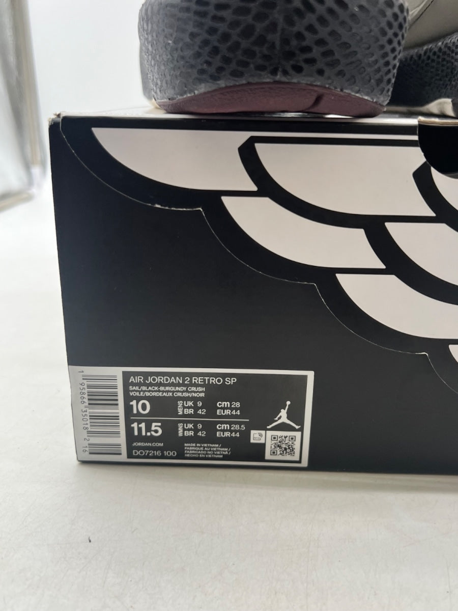 Jordan 2 Retro A Ma Maniére Airness 10 (Lightly Worn Pre-Owned) - Image 4