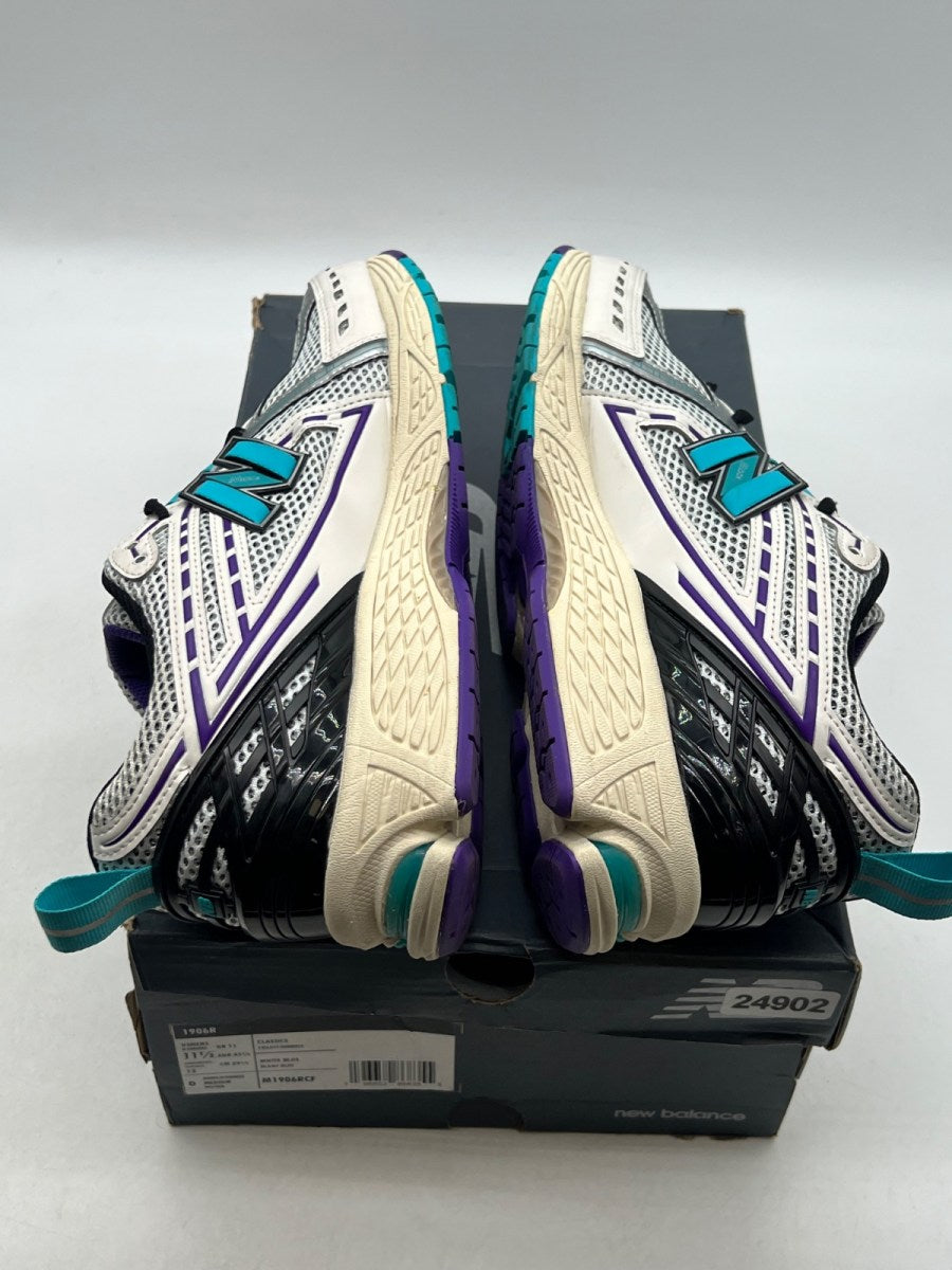 New Balance 1906R Charlotte Hornets 11.5 (Lightly Worn Pre-Owned)New BalanceOff-White/Aqua/Purple/Black - Image 7