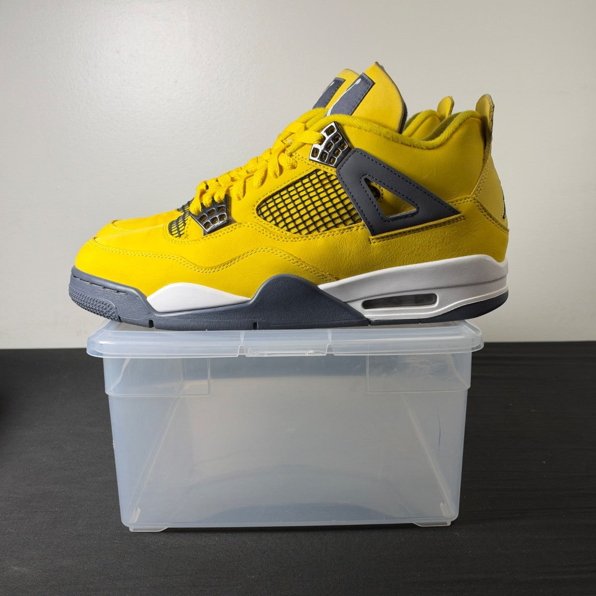 Jordan 4 Retro Lightning (2021) (Size 10.5) - Image 3