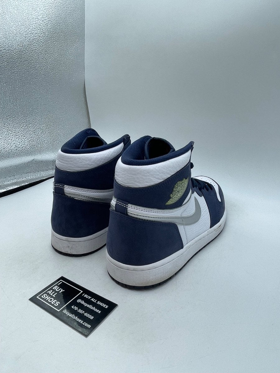 Jordan 1 Retro High CO.JP Midnight Navy (2020) 12 (Heavily Worn Pre-Owned) - Image 5