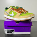 Nike SB Dunk Low Escargot 12 (Lightly Worn Pre-Owned)NikeSesame/Metallic Silver/Pear/Fir/Sail/Light British Tan - Image 1