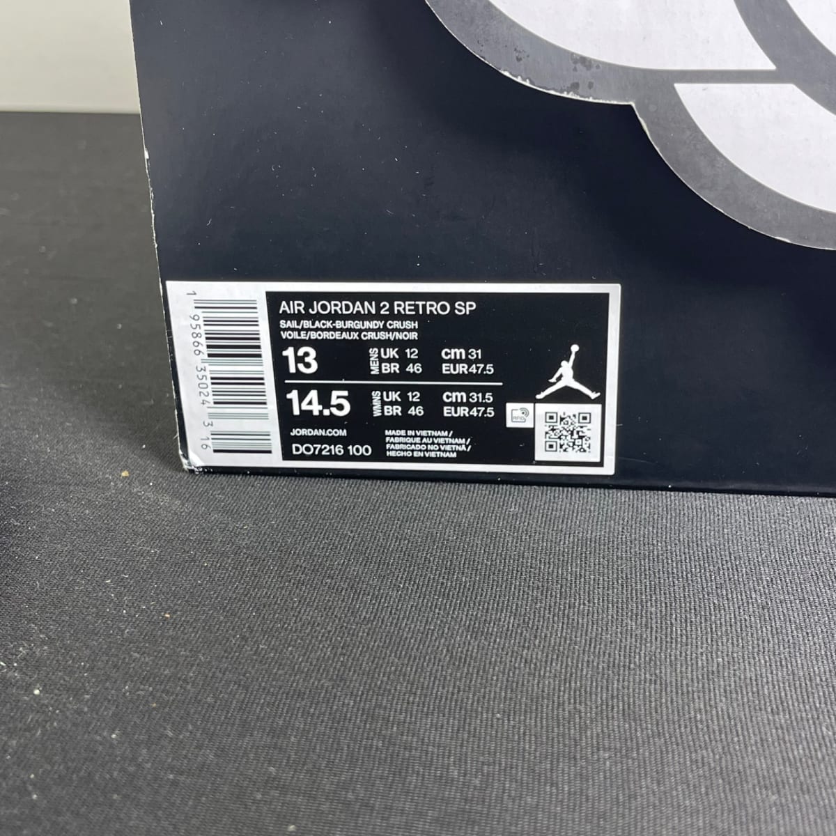 Jordan 2 Retro A Ma Maniére Airness (Size 13) - aux