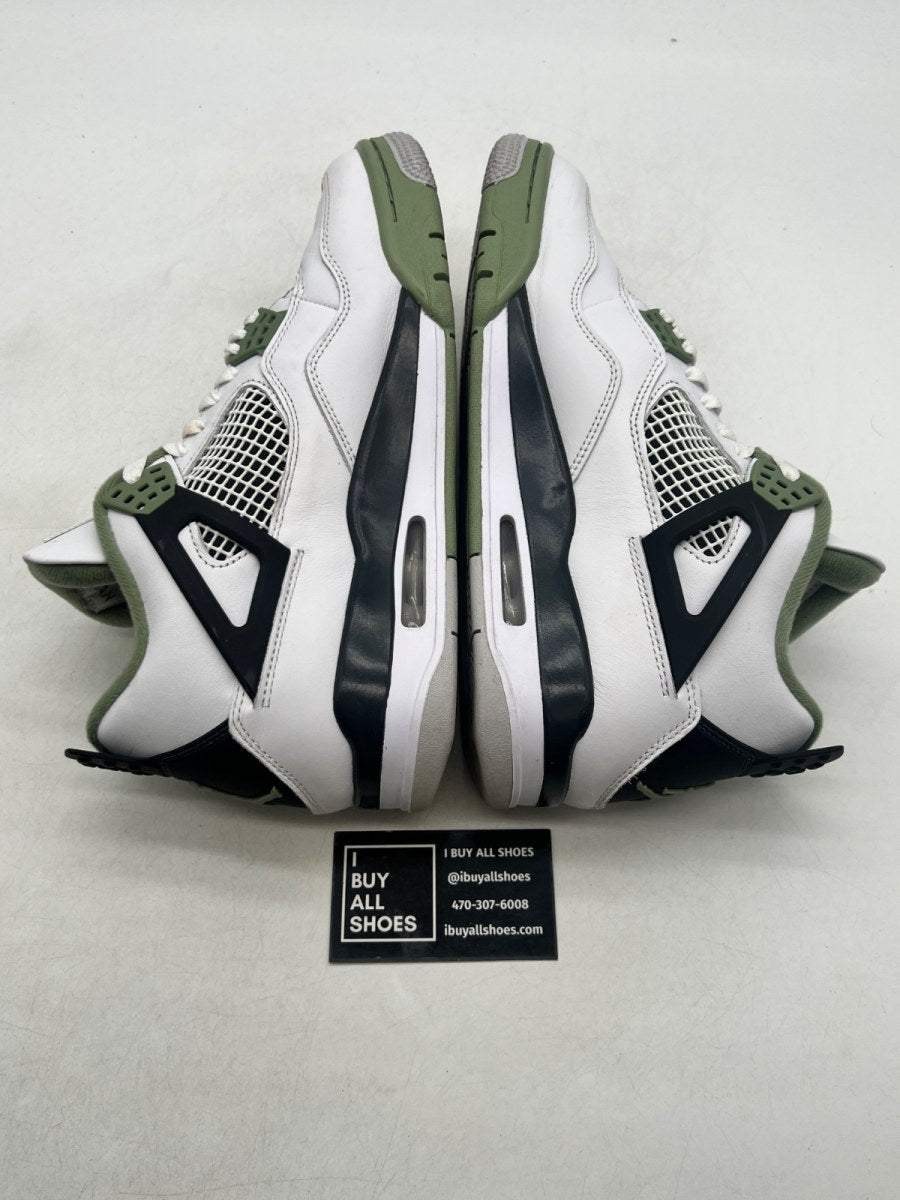 Jordan 4 Retro Seafoam (Women's) 11W (Lightly Worn Pre-Owned) - Image 6
