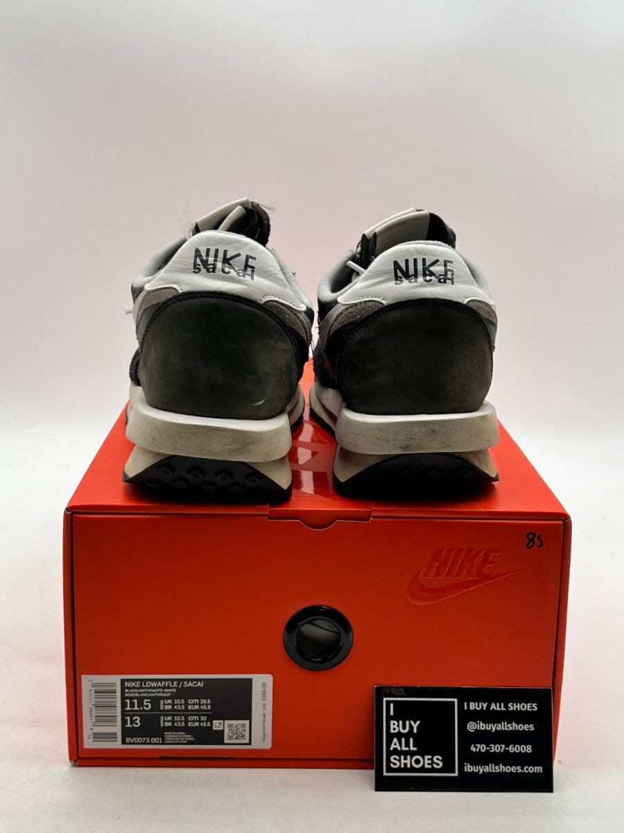 Nike LD Waffle sacai Black 11.5 (Moderately Worn Pre-Owned) - Image 3