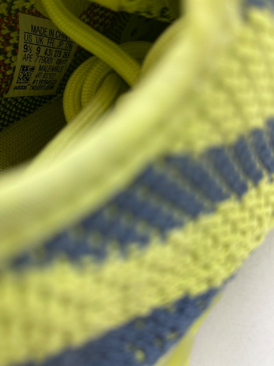 adidas Yeezy Boost 350 V2 Semi Frozen Yellow 9.5 (Moderately Worn Pre-Owned)adidasSemi Frozen Yellow/Raw Steel/Red - Image 8