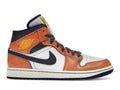 Jordan 1 Mid SE Summit White Crimson Bliss Deep Royal Blue Iron Grey