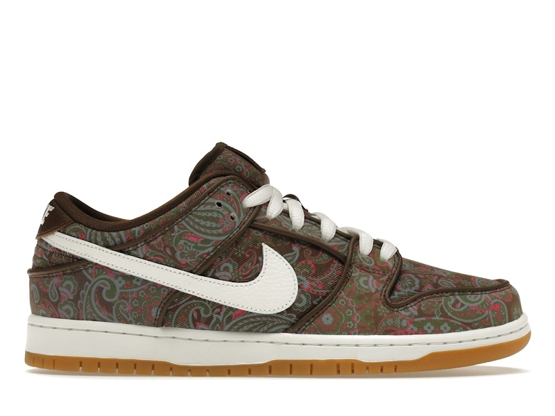 Nike SB Dunk Low Pro Paisley Brown 8 (New Pre-Owned)NikeBrown/Muli-Color-White-Gum