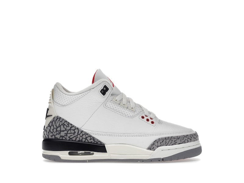 Jordan 3 Retro White Cement Reimagined (GS) 3.5Y (Moderately Worn Pre-Owned)