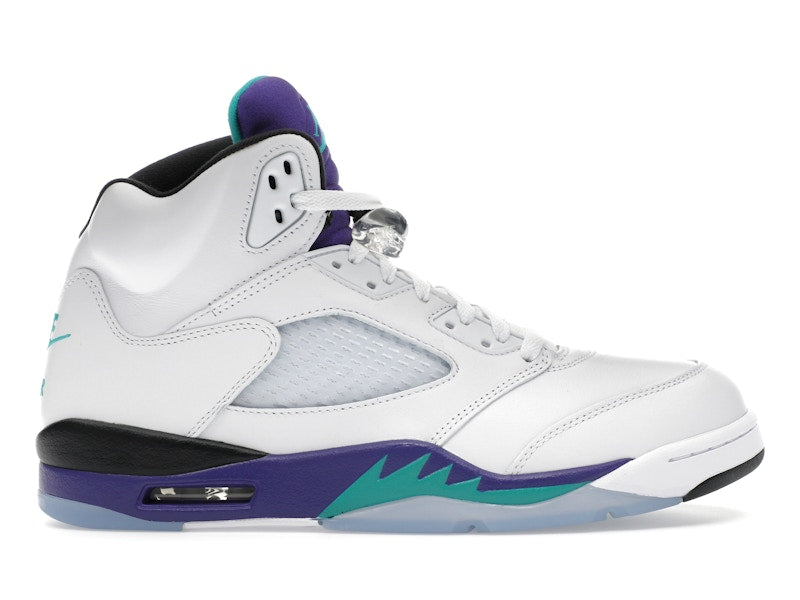 Jordan 5 Retro Grape (2025) 8.5 (Lightly Worn Pre-Owned)JordanWhite/Grape Ice-New Emerald