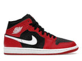 Jordan 1 Mid Gym Red Black White