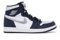 Jordan 1 Retro High CO.JP Midnight Navy (2020) 9 (Moderately Worn Pre-Owned)JordanWhite/Metallic Silver-Midnight Navy