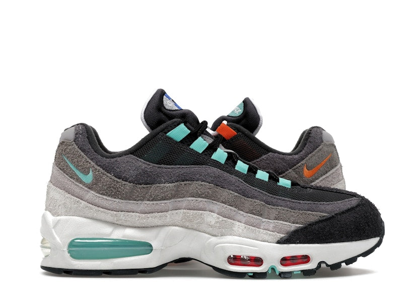 Nike Air Max 95 OG Big Bubble Greedy (2026) 13 (Moderately Worn Pre-Owned)NikeHyper Turquoise/Volt/Solar Red